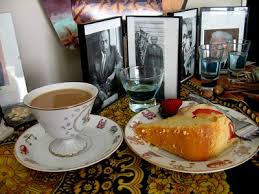 ancestor shrine with cake